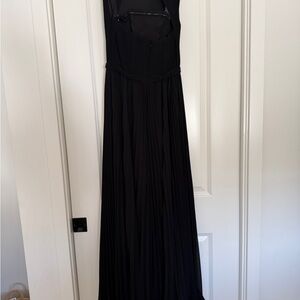 Fame and Partners Black Maxi Dress